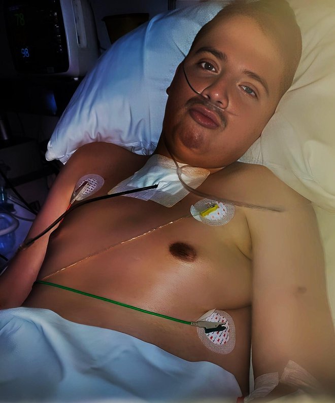 Karlo je nakon teške prometne nesreće u bolnici proveo 11 mjeseci/Foto: Privatni album