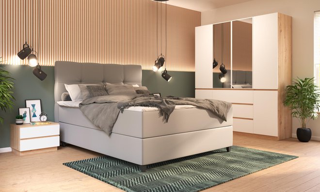 Uštedite 30% pri kupovini francuskog kreveta Tina (160 x 200 cm) koji sada stoji 599,00 €/Foto: Prima