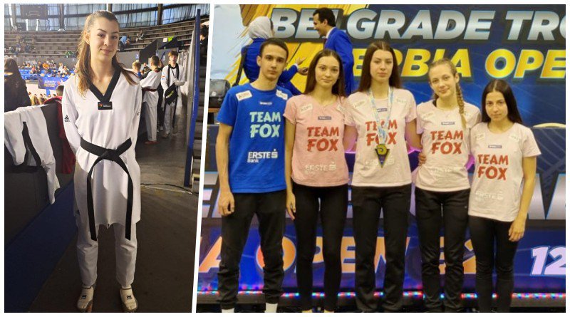 Fotografija: Bjelovarski sportaši na najbolji mogući način prezentirali su svoj grad/Foto: Taekwondo klub FOX