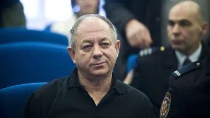 Tomislav Merčep snimljen tijekom suđenja za ratne zločine u Zagrebu 2012. godine/Foto: Goran Mehkek/CROPIX