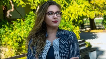 Osnivačica i predsjednica daruvarske udruge Impress Tanja Herceg/Foto: privatni album