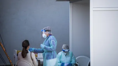 Najviše novozaraženih osoba, njih 61, s područja je grada Bjelovara/Foto: Nikolina Vuković Stipaničev/CROPIX