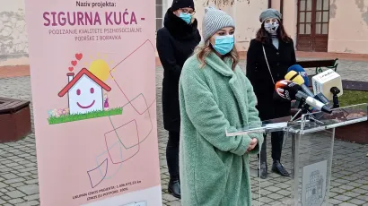 Voditeljicu bjelovarske Sigurne kuće Iskricu Strčić posebno veseli što će se napokon adaptirati prostor u kojem se nalaze žene žrtve nasilja/Foto: Deni Marčinković