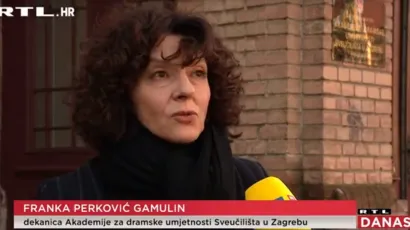 Franka Petrović Gamulin, dekanica Akademije