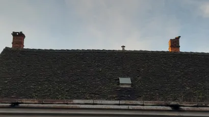 Najveća oštećenja od potresa pretrpjela je kuća na križanju Svačićeve i Preradovićeve ulice u Daruvaru / Foto: Grad Daruvar
