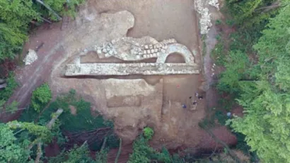 Fotografija preuzeta iz članka: Rimski Daruvar u svijetlu najnovijih istraživanja, arheologa bjelovarskog muzeja Gorana Jakovljevića/Foto: Vlatka Daněk