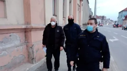 Pakračanin Milorad A. ispred zgrade bjelovarskog suda/Foto:Deni Marčinković