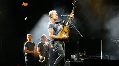 Sting je u srpnju 2017. u sklopu svoje svjetske turneje naziva 57th and 9th, održao koncert u pulskom amfiteatru pred oko osam tisuća ljudi/Foto: Goran Šebelić/ CROPIX