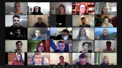 Gosti videokonferencije predstavili su izazove koji
predstoje Hrvatskoj u ostvarenju globalnih ciljeva održivog razvoja te ohrabrili mlade da budu još
aktivniji u promociji održivog razvoja u svojim zajednicama/Foto: Privatni album