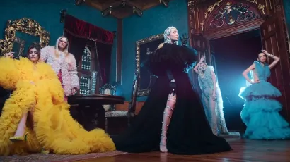 Detalj iz spota &quot;Tick-Tock&quot; Albine koja će nas predstavljati na Eurosongu/Foto: Screenshot