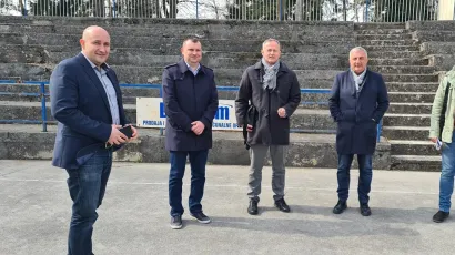 Vladimir Bilek, Damir Lneniček, Darko Vučić, Tihomir Horvat i Igor Gavranović/Foto: V. Bilek Facebook