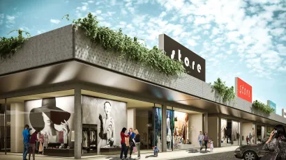 Retail parkovi grade se bez katova i podruma, odnosno podzemnih garaža