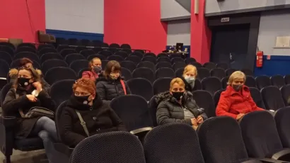 U suradnji s Pučkim otvorenim učilištem Daruvar jučer je održana edukacija za gerontodomaćicu, a prvo predavanje održao im je doktor Ivan Palatinuš/ Foto: Grad Daruvar
