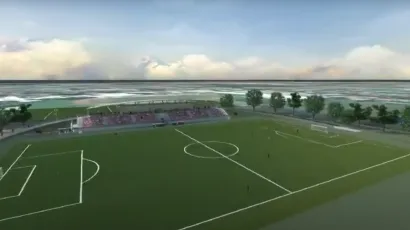 Gradski stadion Bjelovar, kompjutorska vizualizacija