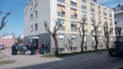 Zgrada u Trumbićevoj ulici koju očekuje obnova/ Foto: Deni Marčinković