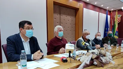 Sastanak Zajednice udruga antifašističkih boraca i antifašista BBŽ i župana Bajsa/ Foto: Deni Marčinković