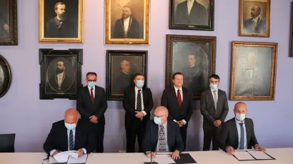 Potpisivanje ugovora između Grada Lipika te Fakulteta strojarstva i brodogradnje i Fakulteta prometnih znanosti/Foto: MojPortal.hr