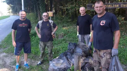 Prošlogodišnja akcija Zelene čistke na kojoj daruvarska HVIDR-a redovito sudjeluje/Foto: Krešimir Ivančić