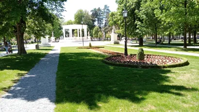 Obnovljeni središnji gradski park/ Foto: Deni Marčinković