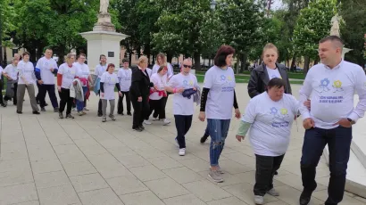 Gradonačelnik Hrebak i zamjenica Bastijančić Erjavec podržali su Nacionalni dan osoba s intelektualnim teškoćama/Foto: Martina Čapo