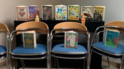 Pučka knjižnica i čitaonica Daruvar organizira izložbu „Biblioteka Vjeverica - Biblioteka uz koju smo odrastali“/Foto: Pučka knjižnica i čitaonica Daruvar