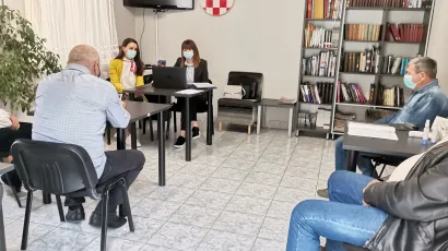 Predstavnici Ministarstva hrvatskih branitelja održali su prezentaciju nacrta prijedloga dvaju zakona/Foto: HVIDR-a Daruvar
