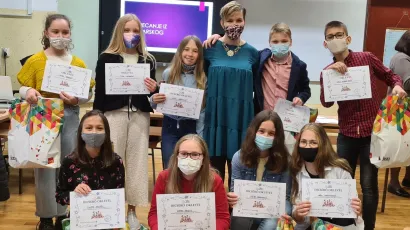 Zajednička fotografija natjecatelja i mentorice/Foto: Dolores Šolaja