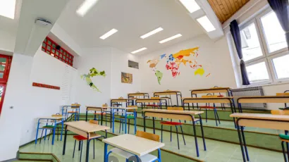 Učionica Gimnazije Daruvar na Googleu/Foto: Google