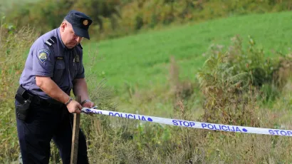 Minu je uništio policijski službenik za protueksplozijsku zaštitu PU bjelovarsko-bilogorske/
Foto: Robert Fajt/CROPIX (ilustracija)