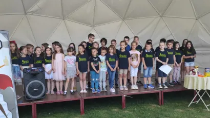 Svi polaznici Aloha Centra Bjelovar koji su završili ljetni semestar dobili su svjedodžbe/Foto: Martina Čapo