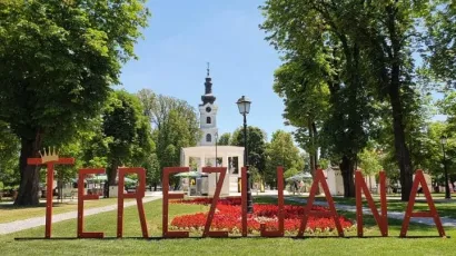 Središte grada posebno je uređeno za nadolazeću Terezijanu/ Foto: Deni Marčinković