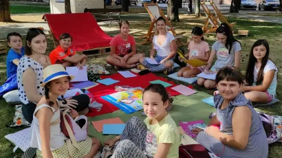 Osnovnoškolci su osim zbog novog znanja, veoma sretni i zbog druženja s novim prijateljima/Foto: Martina Čapo