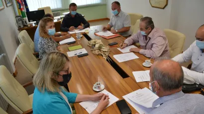 Bjelovarsko-bilogorski župan Marko Marušić održao radni sastanak s članovima predsjedništva Koordinacije vijeća i predstavnika nacionalnih manjina BBŽ/Foto: BBŽ