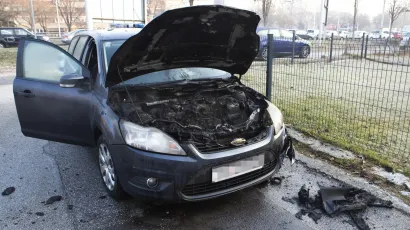 Šteta na automobilu procjenjuje se na 30 tisuća kuna, a motivi ovog gnjusog čina zasad su nepoznati/Foto: Zeljko Puhovski/CROPIX (Ilustracija)
