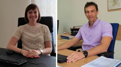 Kristina Kocur, pročelnica za komunalne djelatnosti i Davor Sušak, pročelnik za gospodarstvo/Foto: Deni Marčinković
