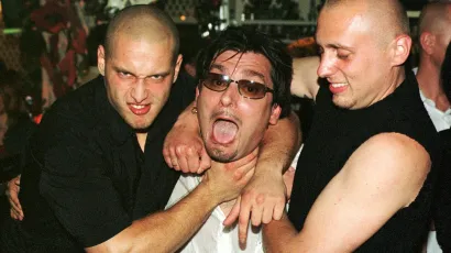 Dino sa Stokom i Neredom 2002. godine u zagrebačkom&nbsp;Saloonu/Foto: Ranko Šuvar/Cropix