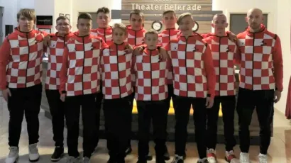 Daruvarski odbojkaši u beogradskom hotelu/ Foto: OK Daruvar