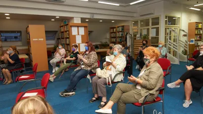 Predstavljanje knjiga u Narodnoj knjižnici Petar Preradović Bjelovar uvijek okupi veći broj građana/Bjelovarska knjižnica