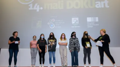 Filmska skupina OŠ Strahoninec osvojila je glavnu nagradu na Malom DOKUartu/ Foto: DOKUart