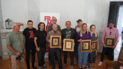 Svi ovogodišnji laureati Fra Ma Fu festivala/foto: Nikica Puhalo