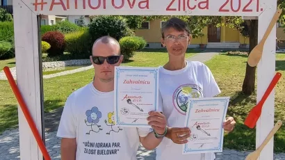 Anita i Tin na predivan su način prezentirali Bjelovar/Foto: Mario Blaha