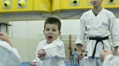 Karate je iznimno koristan sport za djecu jer im podiže samopouzdanje/ Foto: Jakov Prkić/Cropix (ilustracija)
