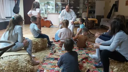 Folklorna igraonica održava se svake srijede u 19 sati/ Foto: HORKUD Golub