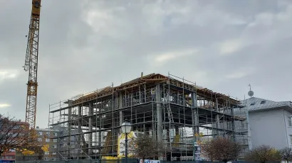Buduća Vila dobre vode već poprima svoje planirane gabarite/Foto: Compas.hr