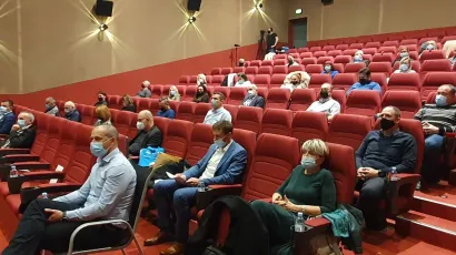 Zbog epidemioloških uvjeta sjednica je održana u KMC-u/ Foto: Grad Bjelovar