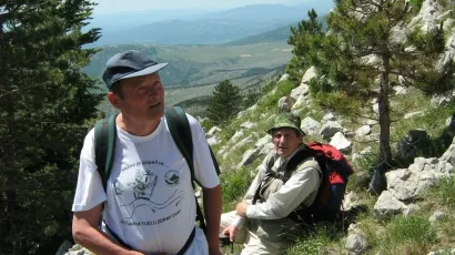 Zdenko Herout i Josip Prević na jednom od brojnih izleta/Foto: Planinarsko dru&scaron;tvo Petrov vrh