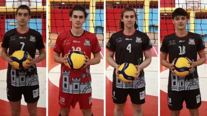 Talenti Odbojkaškog kluba Daruvar/ Foto: OK Daruvar