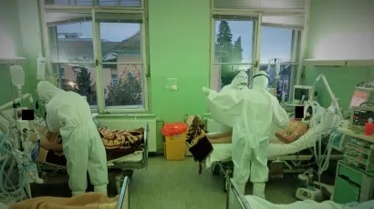 Redovita kontrola pacijenata na odjelu/Foto: Deni Marčinković