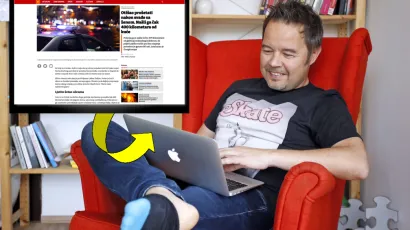 Robert Knjaz uvrstio je i MojPortal.hr u svoj novi dokumentarni serijal "Osjećaji" koji se emitira na prvom programu HTV-a/Foto: Foto: Marko Todorov/CROPIX
