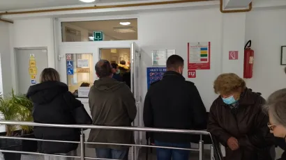 Više od 300 ljudi danas se cijepilo u ZZJZ Bjelovar/ Foto: Deni Marčinković